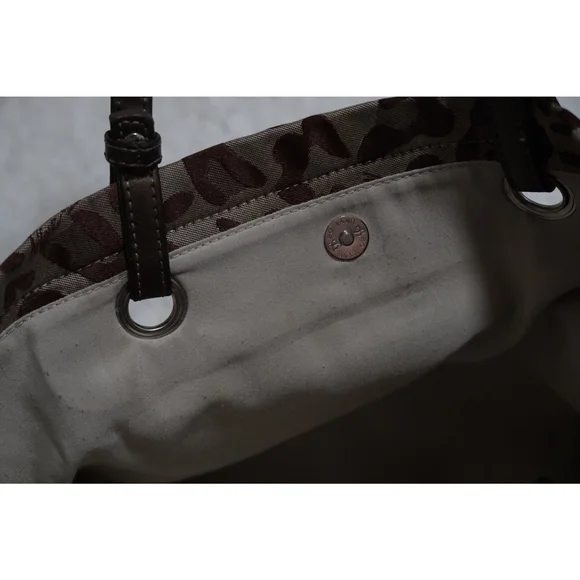 Nine West Leopard/Cheetah Print Tote Bag - Picture 7 of 10